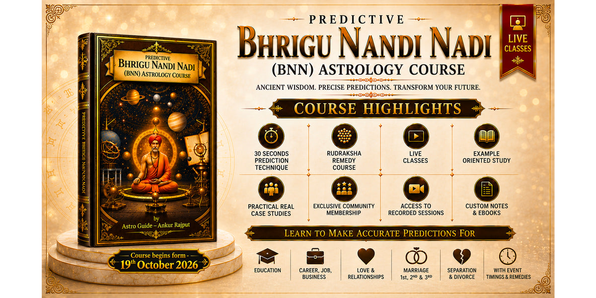Bhrigu Nandi Nadi (BNN) Astrology Basic to Professional Course